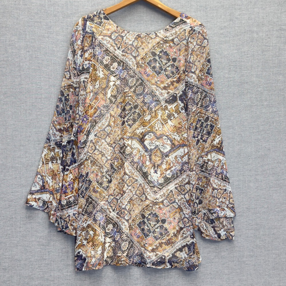 Show Me Your MuMu Bombshell Babes of Baylon‎ Tunic Mini Boho Dress Size S